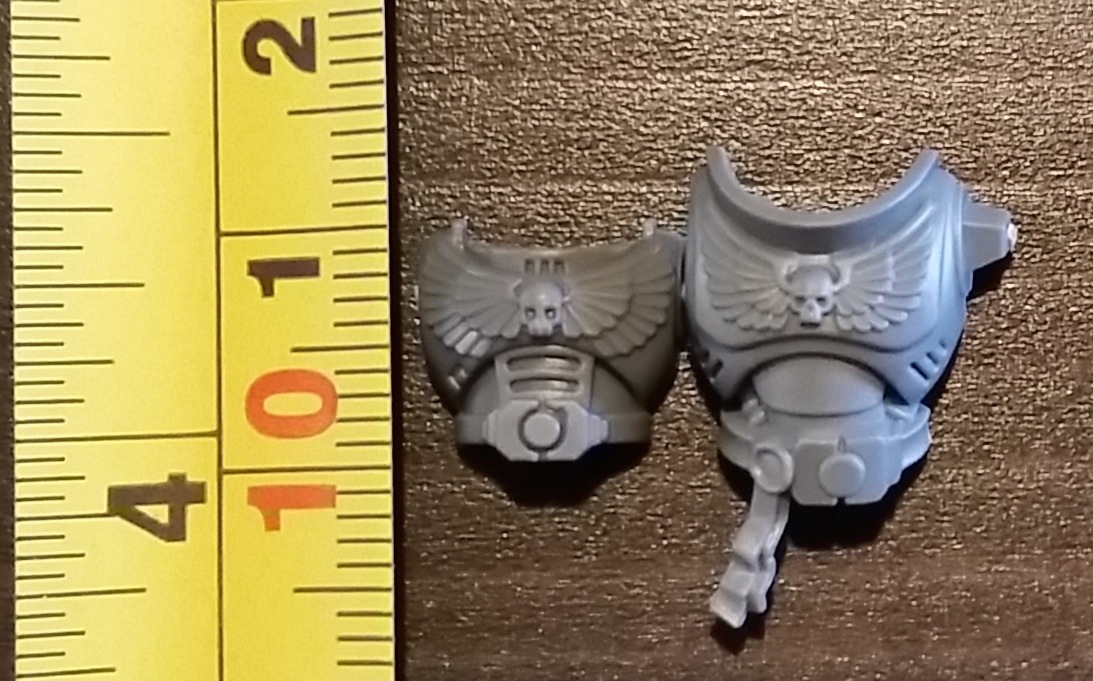 Super Massive Beast Primaris Space Marines Proportions comparison