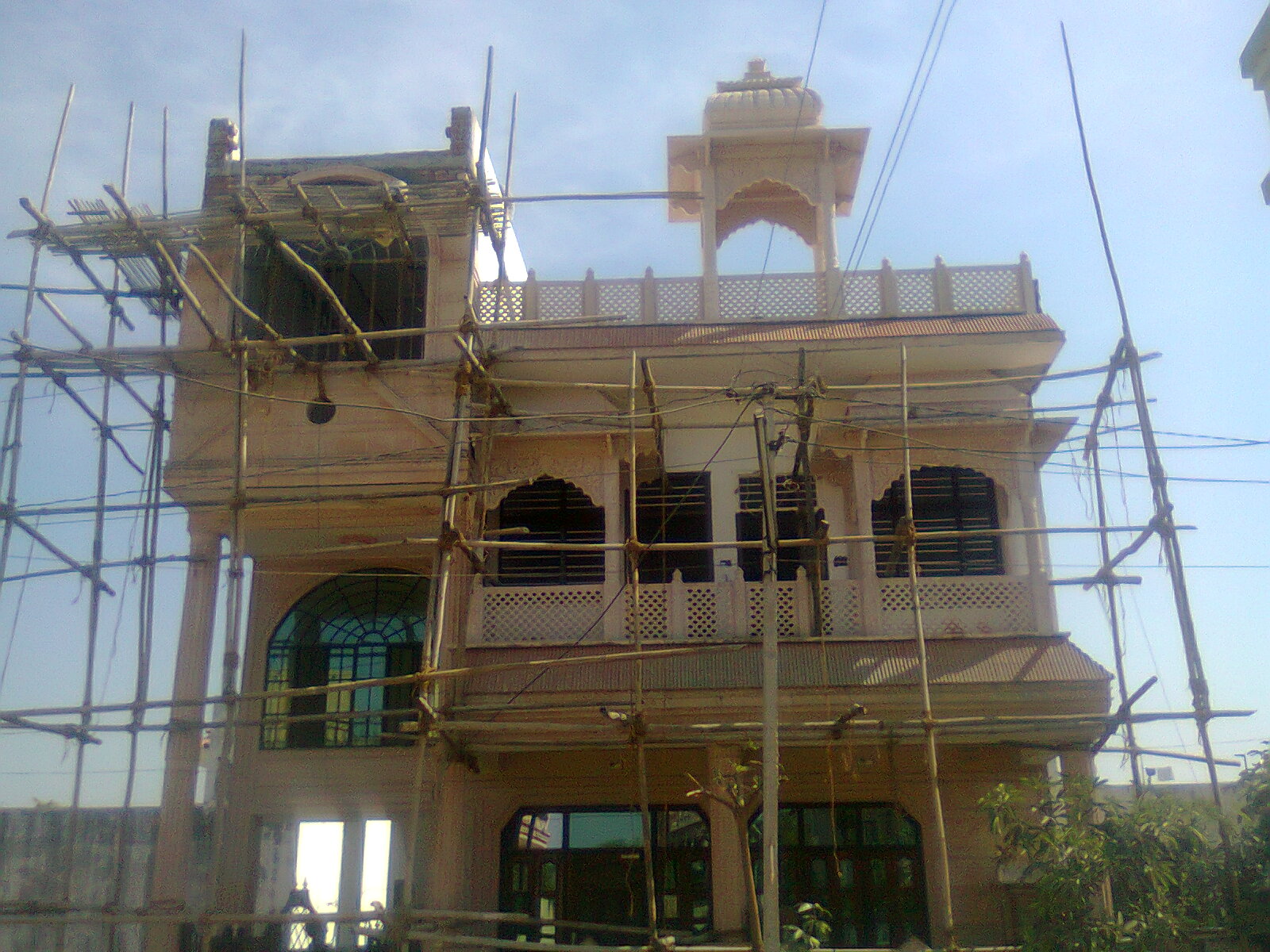 Rajasthani Style Dhopur Design Elevation