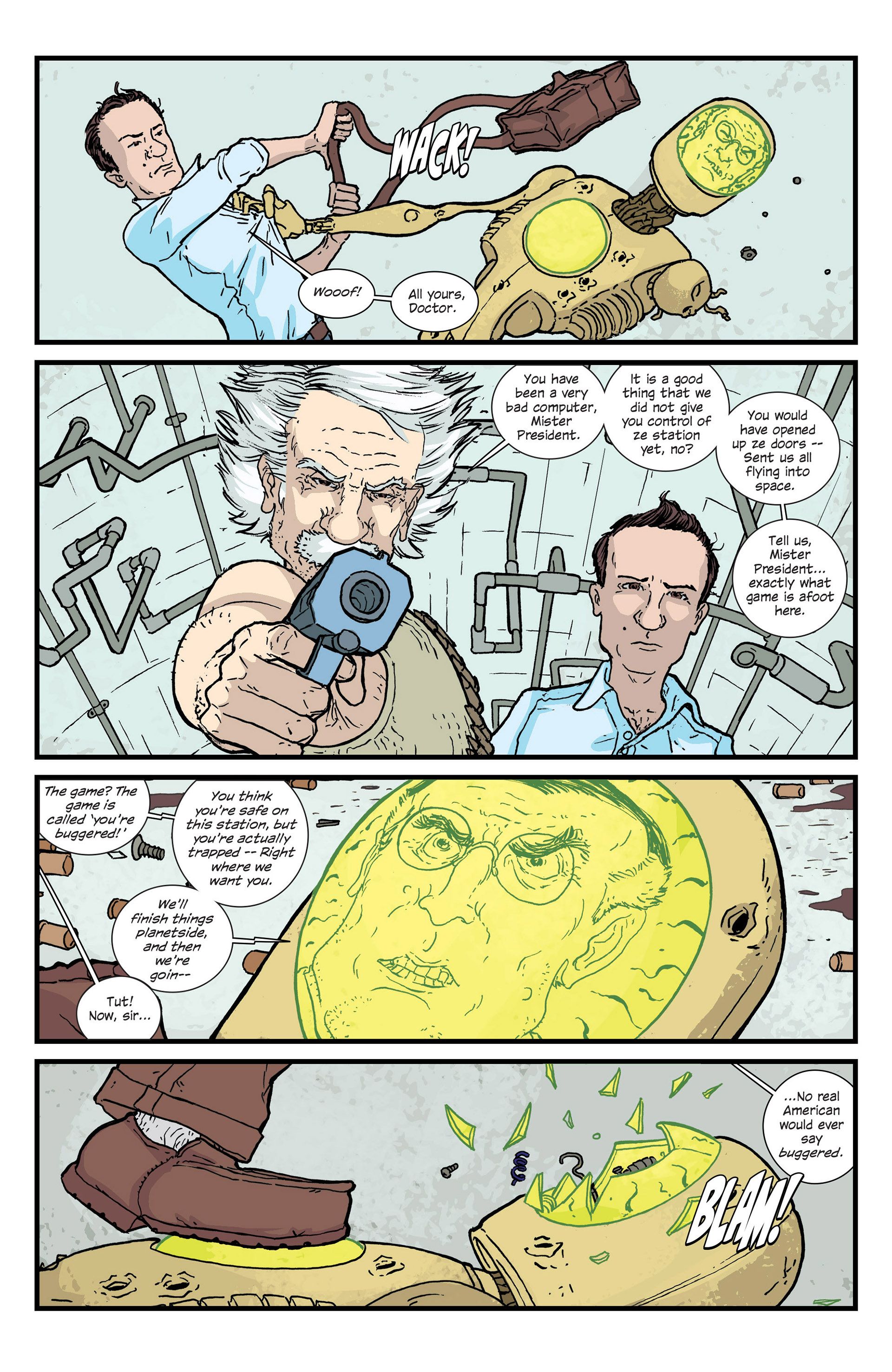 Read online The Manhattan Projects comic -  Issue #8 - 12