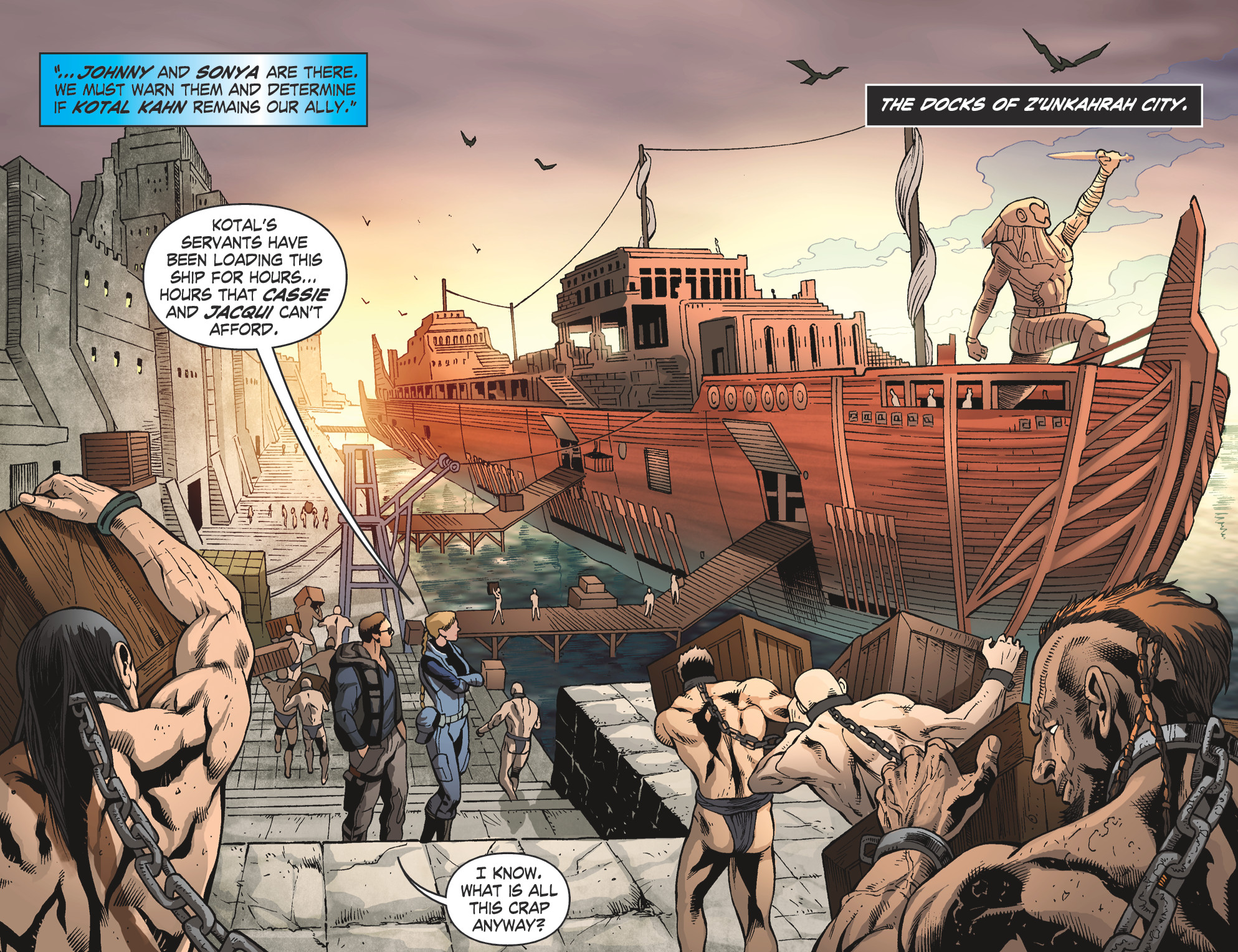 Read online Mortal Kombat X [I] comic -  Issue #22 - 18
