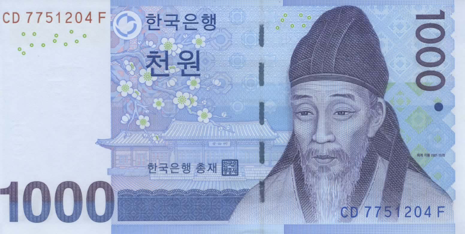 scotsbanknotes-south-korea-s-1000-won-note