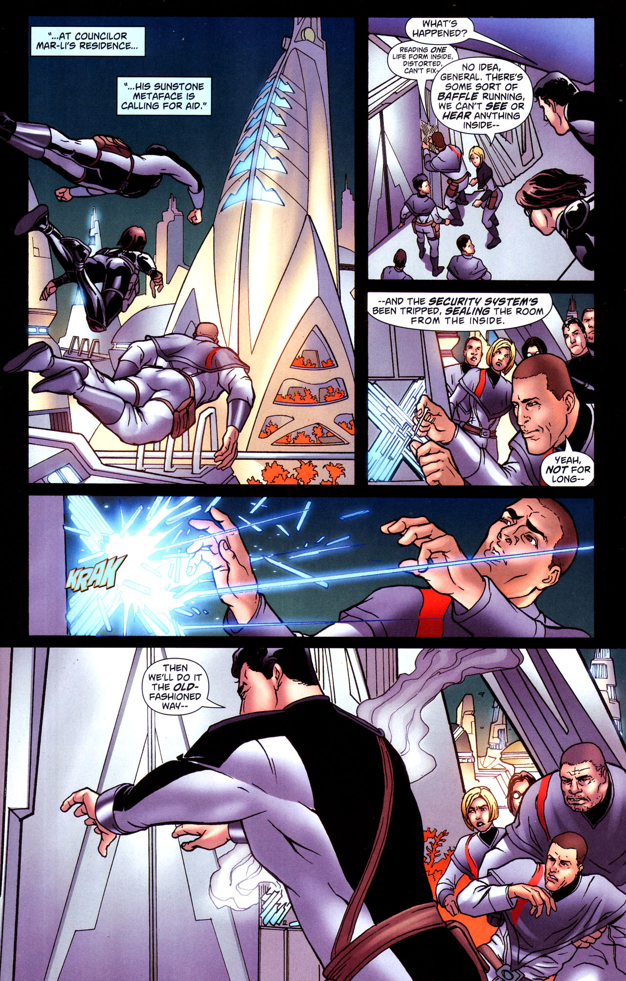 Read online Superman: World of New Krypton comic -  Issue #9 - 17