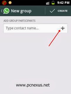 add contacts in group