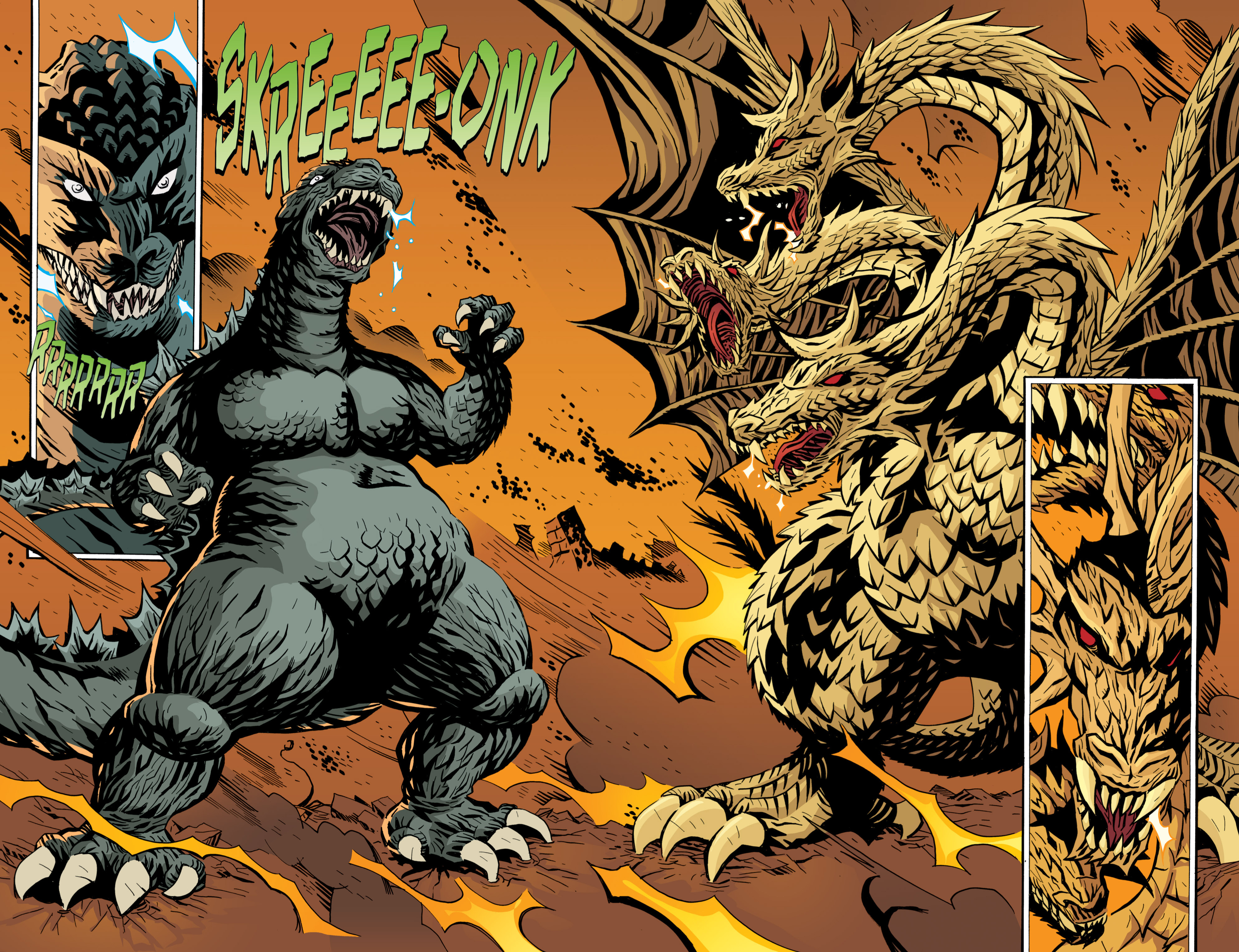 Read online Godzilla: Kingdom of Monsters comic -  Issue #8 - 6