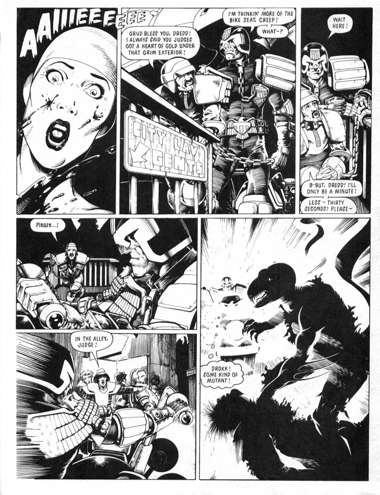 Read online Judge Dredd: The Complete Case Files comic -  Issue # TPB 12 (Part 1) - 161