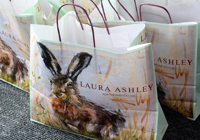 laura ashley craft day goody bags.