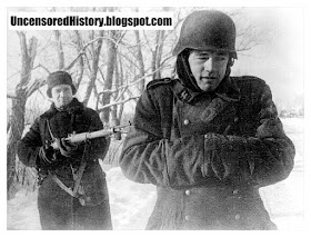 Red Army shot Waffen SS captured soldiers