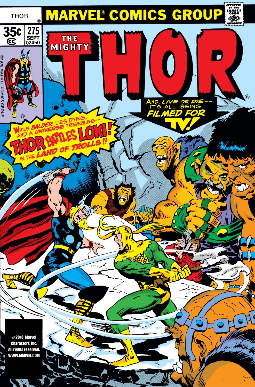 Read online Thor (1966) comic -  Issue #275 - 1