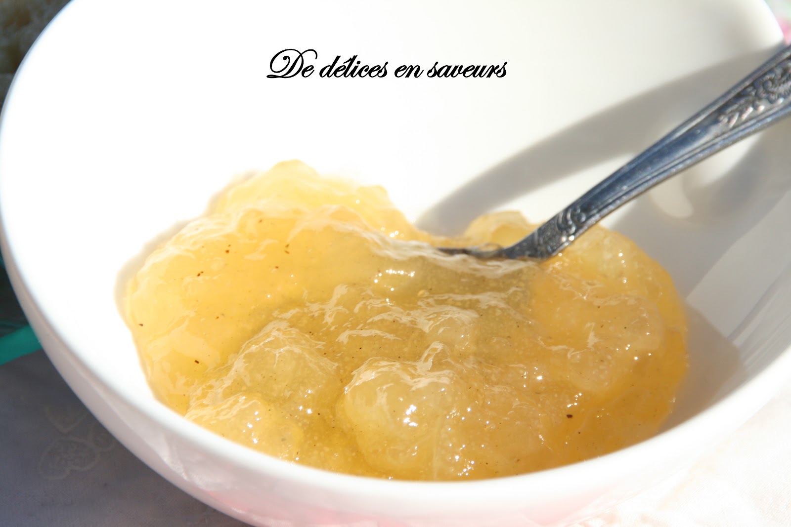 De délices en saveurs Confiture de poires