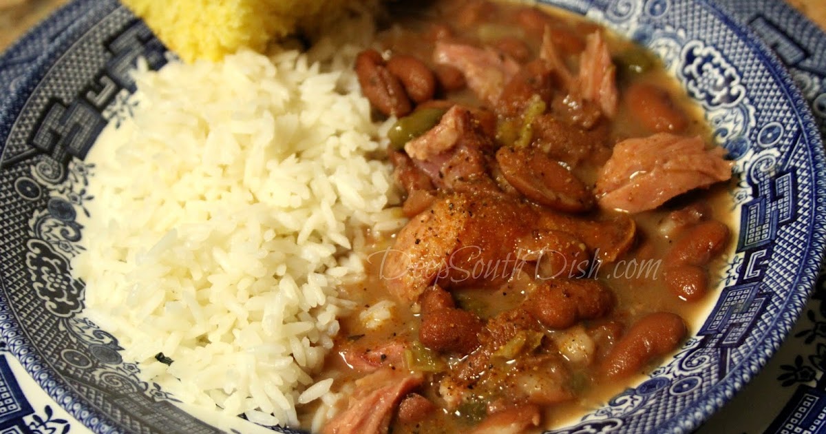 Deep South Dish Homemade Southern Red Beans and Rice