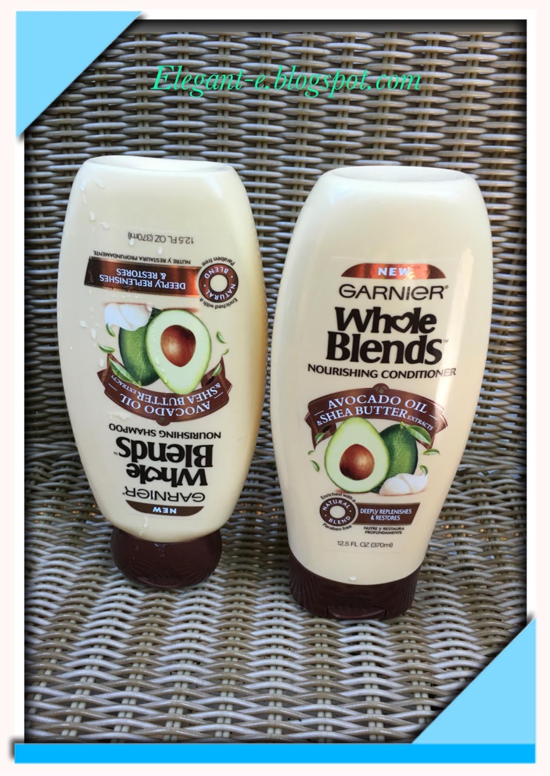 Elegante Garnier Whole Blends Avocado Oil & Shea Butter Extracts