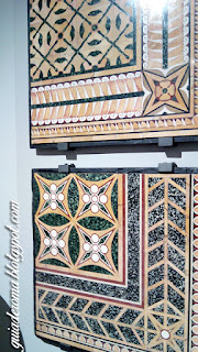 guia de roma portugues palatino opus sectile - OS M&Aacute;RMORES ANTIGOS