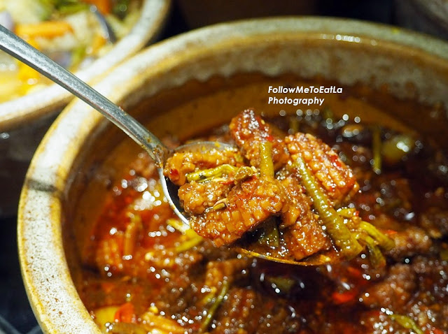 Sambal Sotong Dengan Petai (Squid with Chilli Paste & Long Bean)  