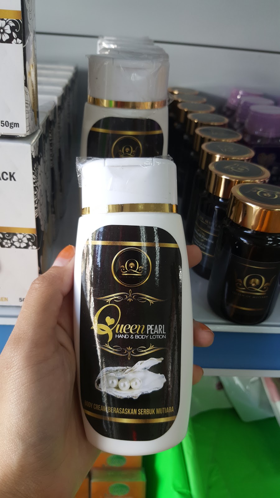 LYNN BEAUTY HERBS QM QUEEN HAND AND BODY LOTION MURAH!!!RM35!!!BORONG