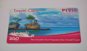 2go travel tourist promo list information card package example when