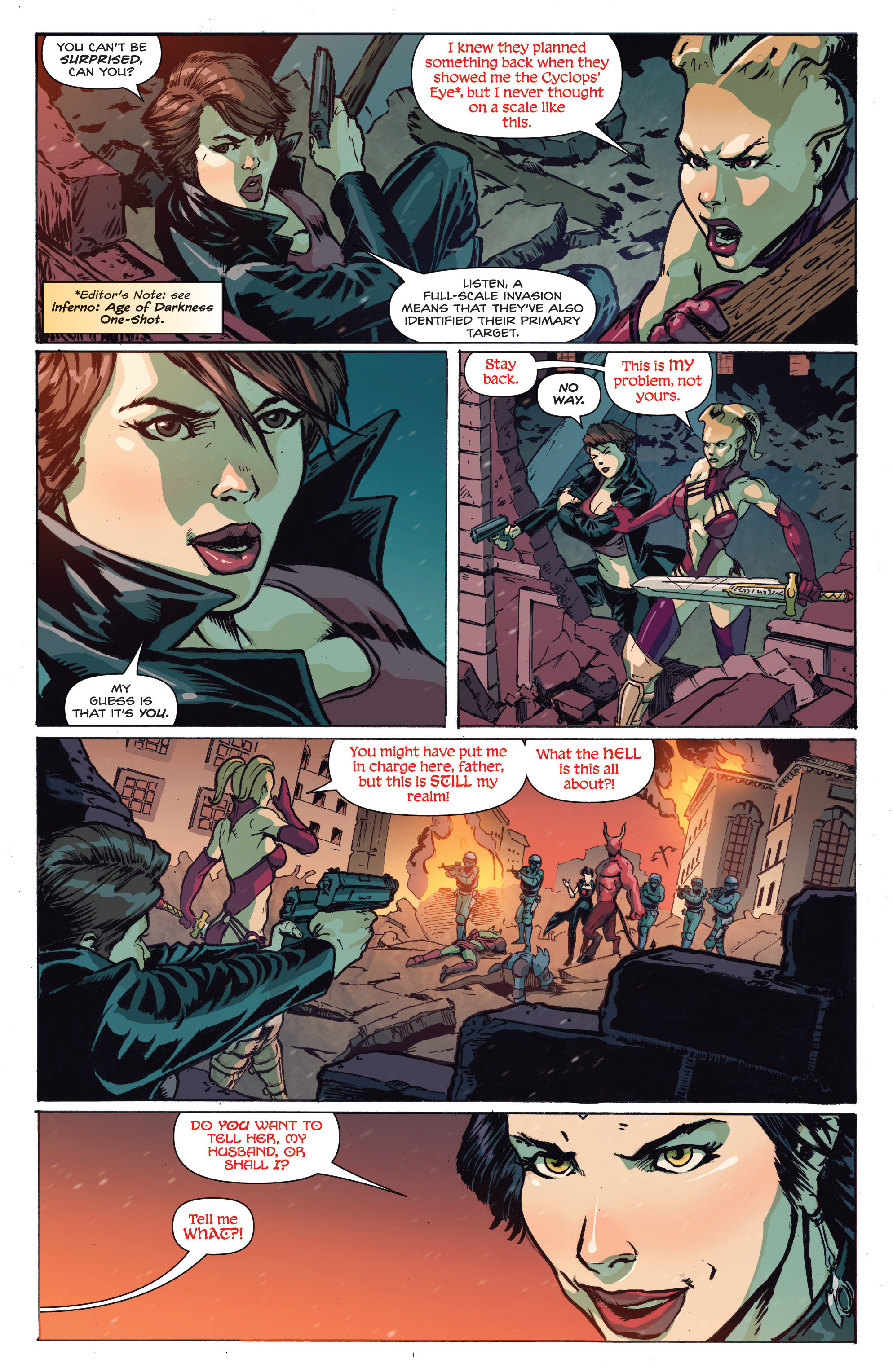 Read online Grimm Fairy Tales presents White Queen: Age of Darkness comic -  Issue # _TPB (Part 1) - 18