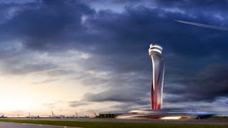 torre di controllo aeroporto istanbul by pininfarina
