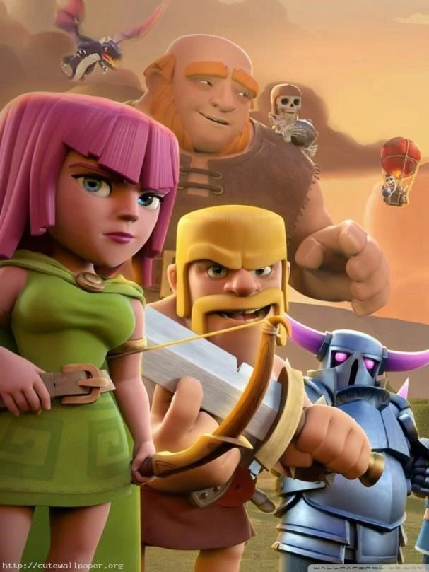 clash of clans wallpaper android