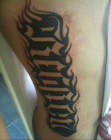 Tattoo Writing Generator