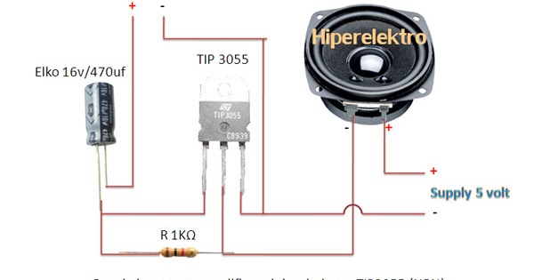 Cara Membuat Amplifier Mini Sederhana Hiperelektro