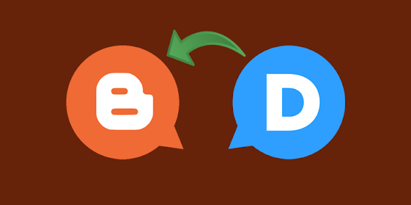 How to Change Disqus Comments Into Blogger Comments
