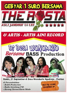 THE ROSTA Live Wonokarto Pacitan 21 September 2017