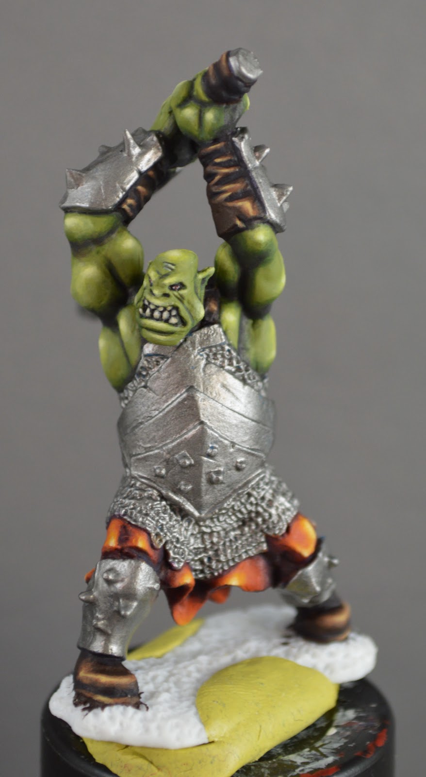 Jen S Mini Painting Orlando Hair Orc Finished Kilt Straps