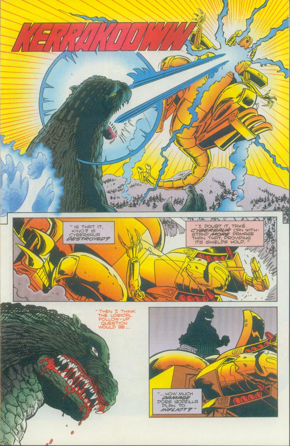 Read online Godzilla (1995) comic -  Issue #2 - 8