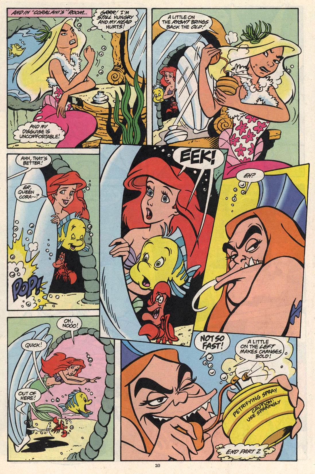 Read online Disney's The Little Mermaid comic -  Issue #11 - 20