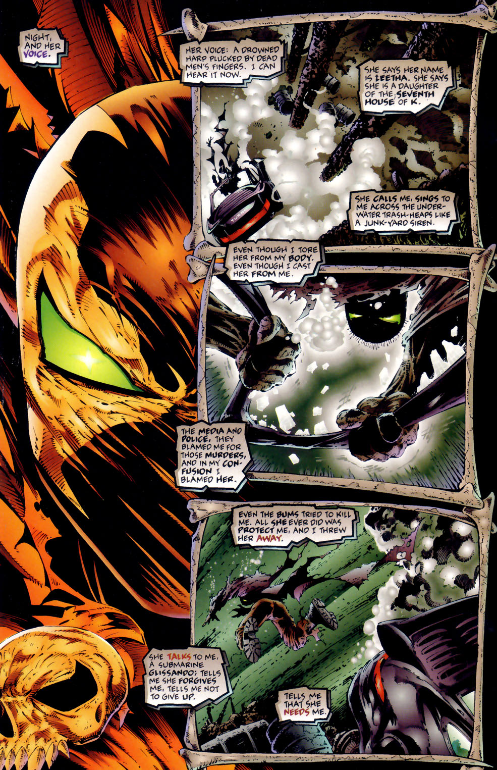 Read online Spawn: Blood Feud comic -  Issue #4 - 4