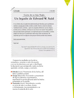 Apoyo Primaria Español 6to Grado Bloque III Lección 9 Escribir cartas de opinión para su publicación