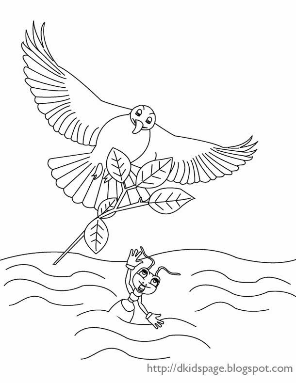 fable coloring pages - photo #26
