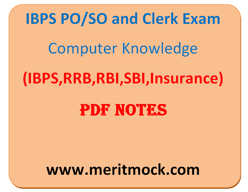 computer awareness for bank exams study material