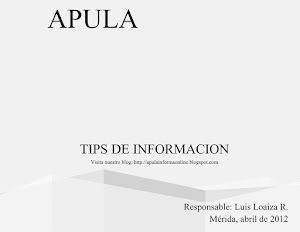 Tip´s de Información Apula Informa abril de 2012