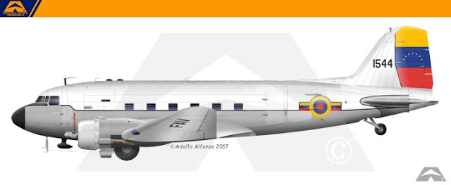 venezuela C-47 1972 escarapela nacional ceo dir 119 cucarda insignia