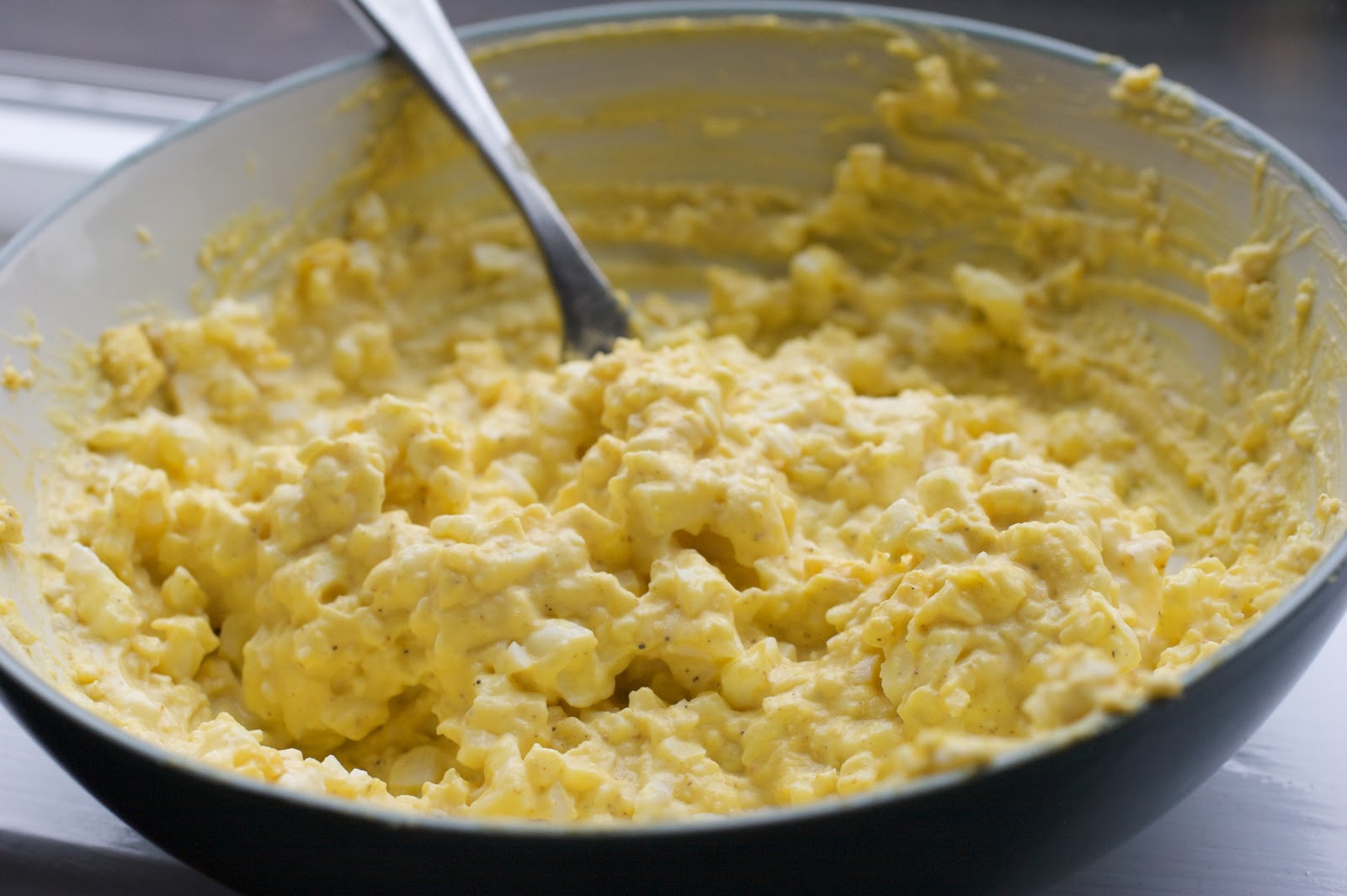 The Cajun Catholic Egg Salad Easy Lenten meal