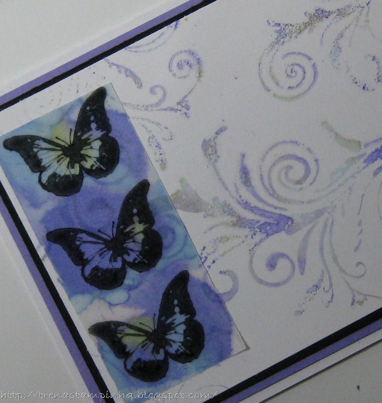 Trena's Stampin' Headquarters: Batik Technique with Spectrum Noir Ink ...