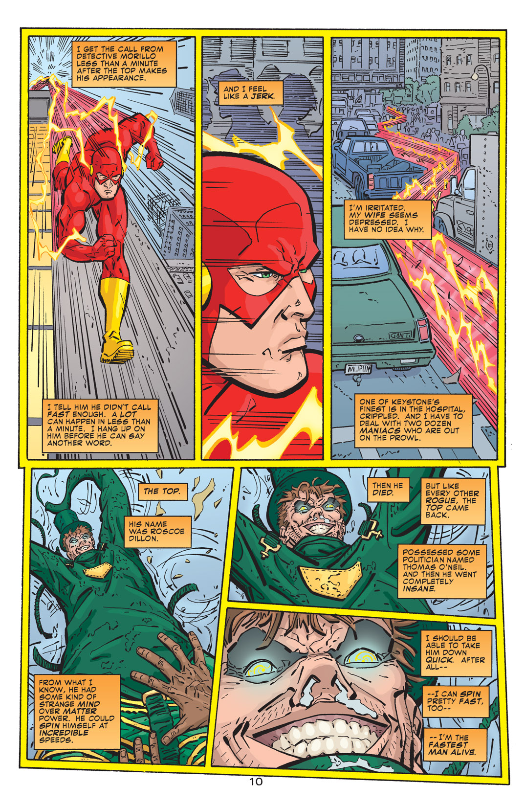 The Flash (1987) issue 195 - Page 10