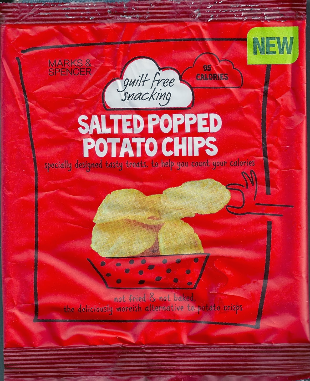Cheeseburger Crisps & Other Stories M&S Guilt Free Snacking Salted
