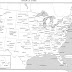 united states map map of usa - outline map of the 50 us states social studies geography lessons