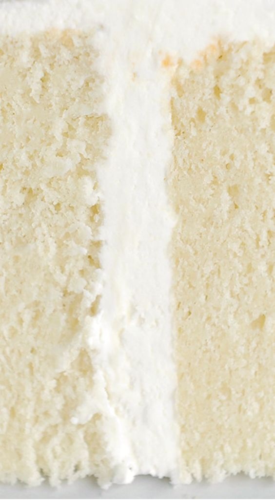 White Velvet Buttermilk Cake Recipe