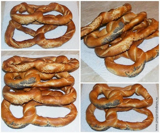 Covrigi cu mac si susan reteta covrigi brasoveni sau pretzel de casa de post opariti si copti la cuptor retete culinare simigerie covrig preparare pretzels copii gustare crocanti,