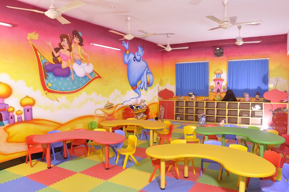 Play School Wall Painting Nursery School Wall Painting Artist