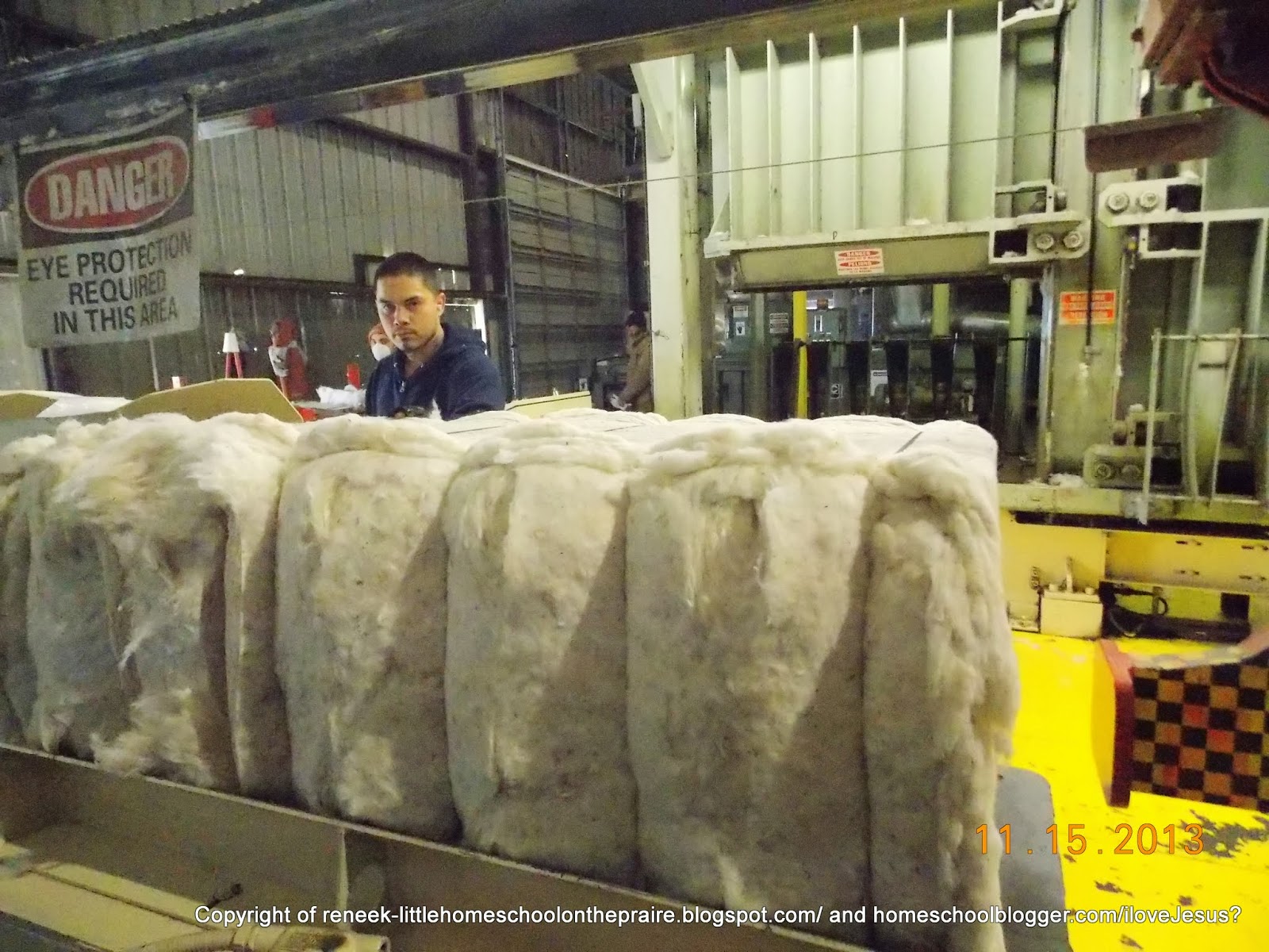 Little Homeschool on the Prairie Cotton Factory Field Trip