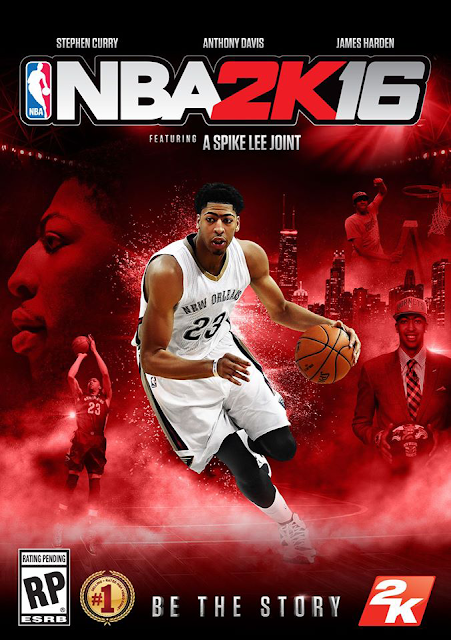 NBA 2K16 Cover Anthony Davis