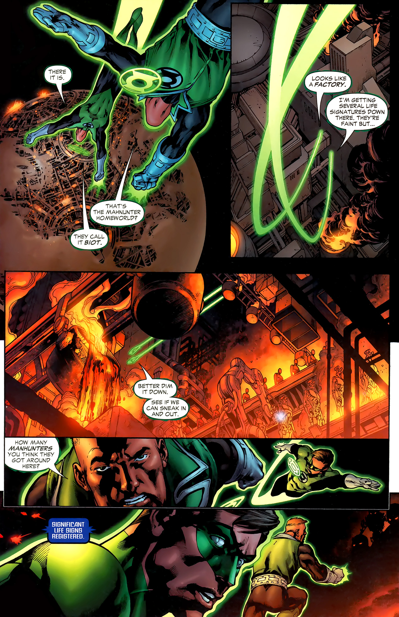 Read online Green Lantern (2005) comic -  Issue #11 - 15