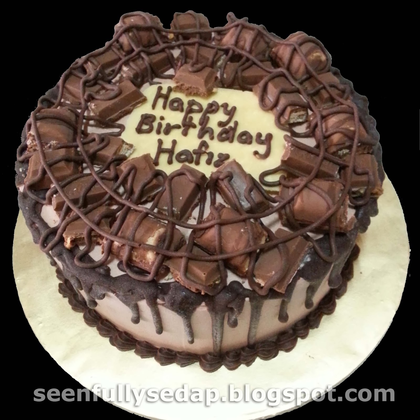 Seenfully Sedap Ice Cream Cake Hafiz