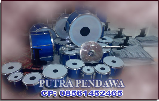 Harga 1 Set Drum Band SMP 24 Alat Kw Standar