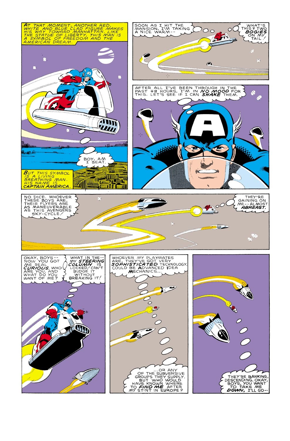 Read online Captain America (1968) comic -  Issue #323 - 4