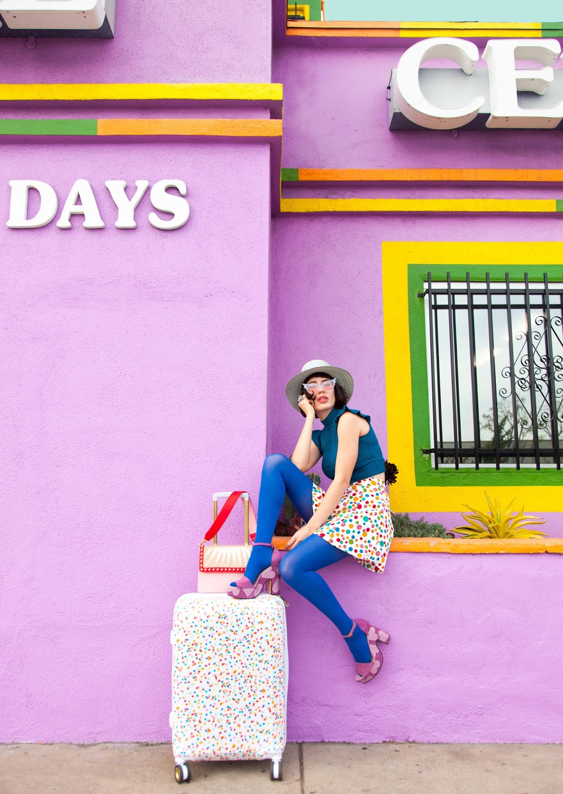 Oh Joy x Calpak A Fashion Nerd, A Colorful Fashion Blogger in Los Angeles